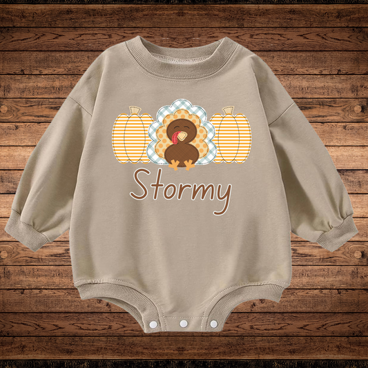 Infant Boy Turkey Bubble