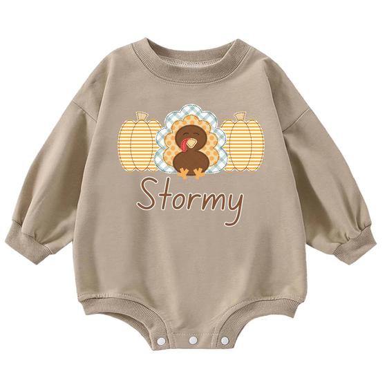 Infant Boy Turkey Bubble