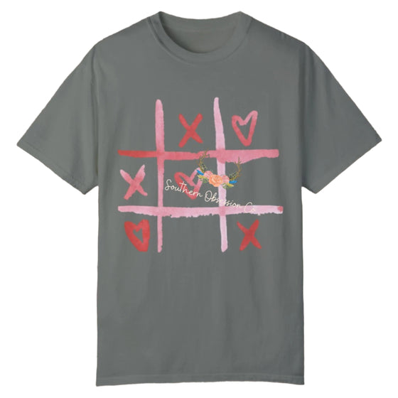 Tik Tac Toe XOXO Tee - Southern Obsession Co. 