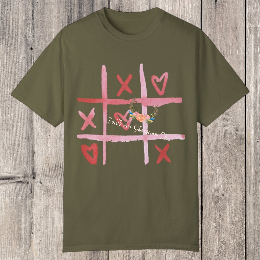 Tik Tac Toe XOXO Tee - Southern Obsession Co. 