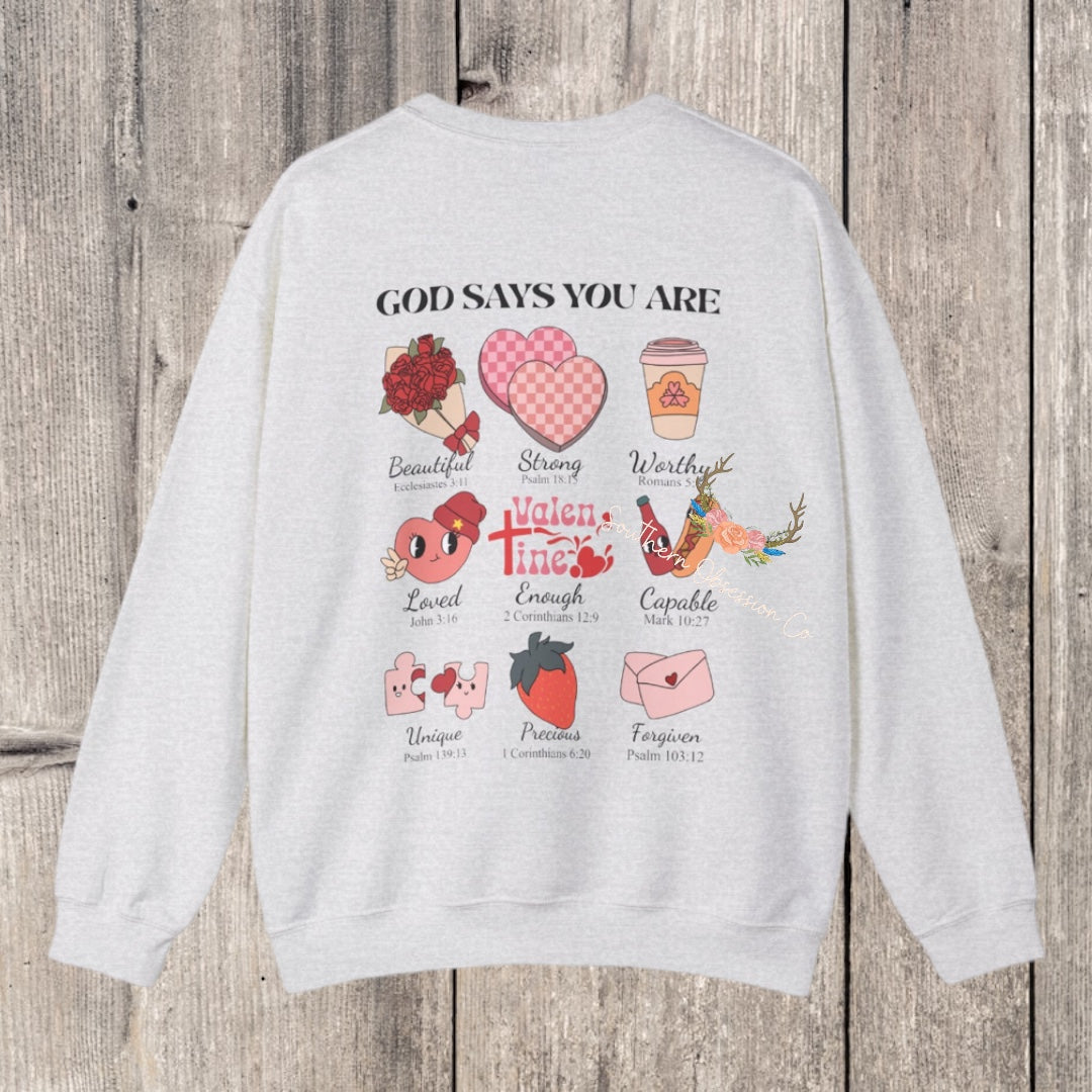 ValenTine "God Says" Tee - Southern Obsession Co. 