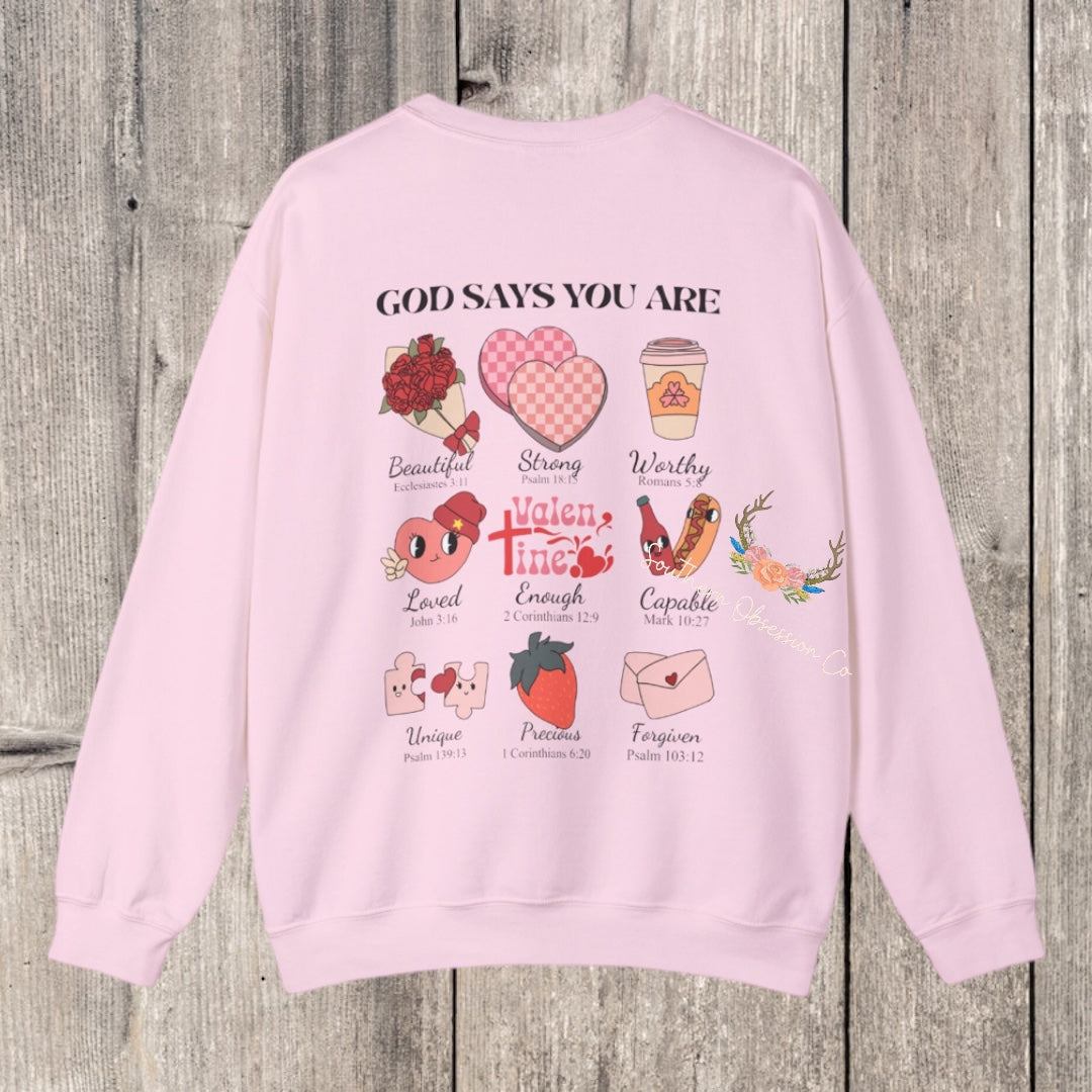 ValenTine "God Says" Tee - Southern Obsession Co. 