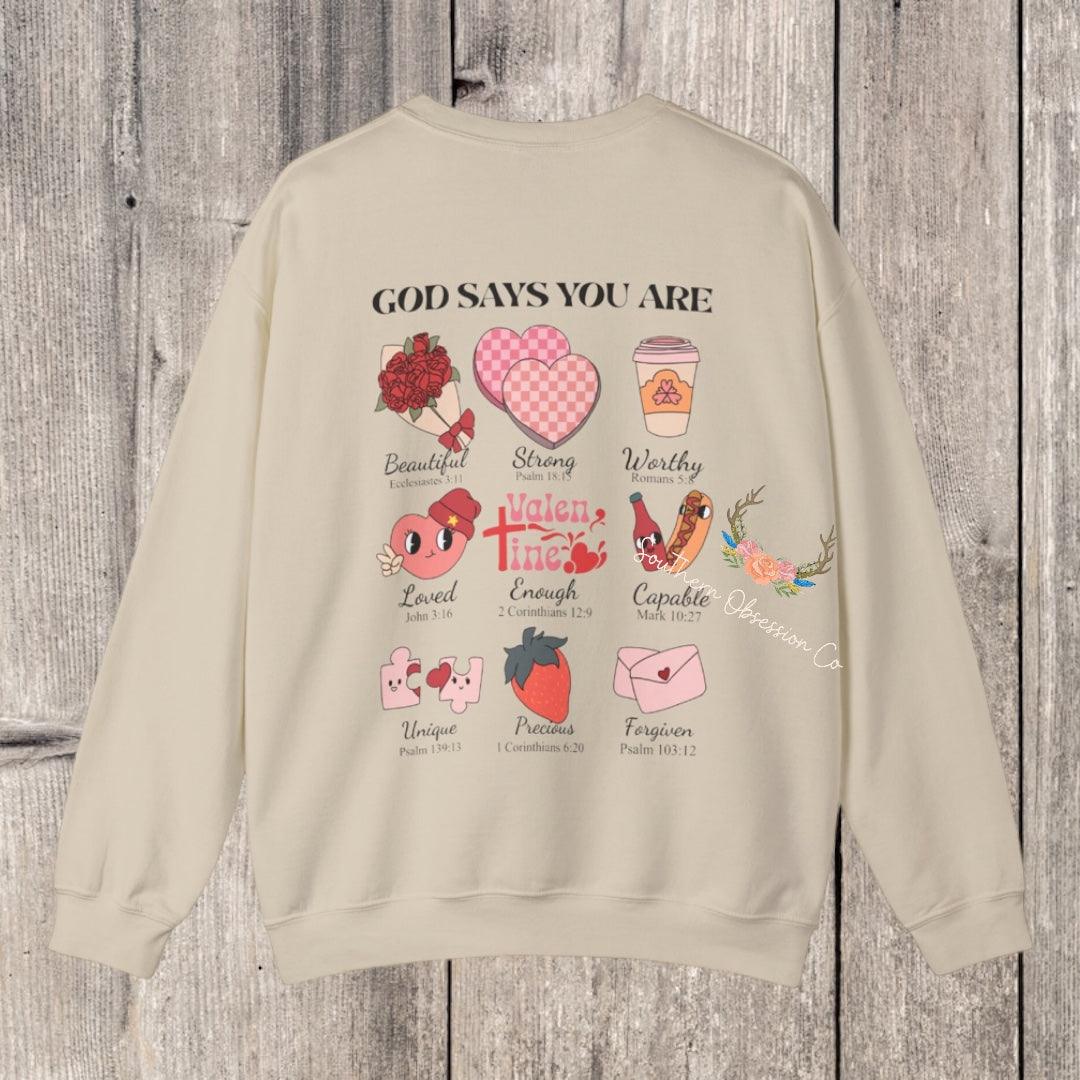 ValenTine "God Says" Tee - Southern Obsession Co. 