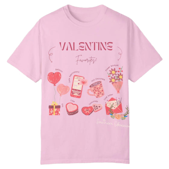 Valentine Favs Tee - Southern Obsession Co. 