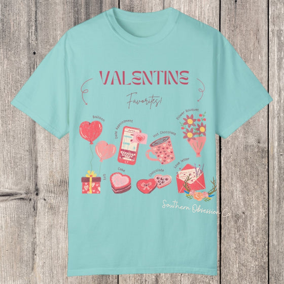 Valentine Favs Tee - Southern Obsession Co. 