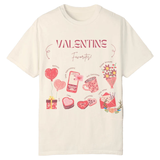 Valentine Favs Tee - Southern Obsession Co. 