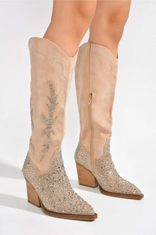  ANNISTONE-RHINESTONE, WESTERN BOOT - Southern Obsession Co. 