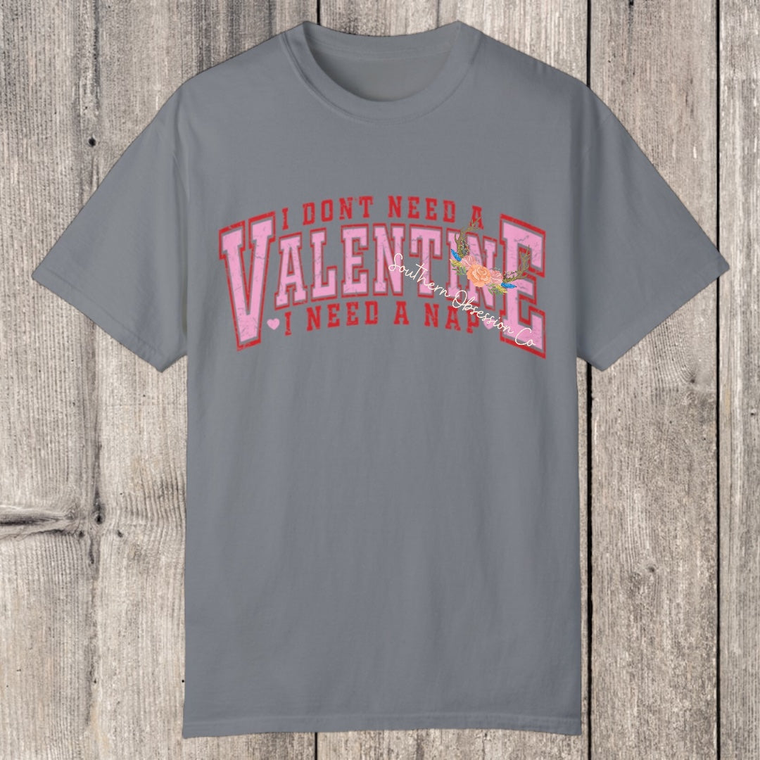 I Need A Nap VDay Tee - Southern Obsession Co. 