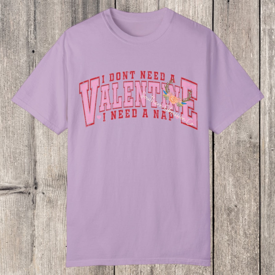 I Need A Nap VDay Tee - Southern Obsession Co. 