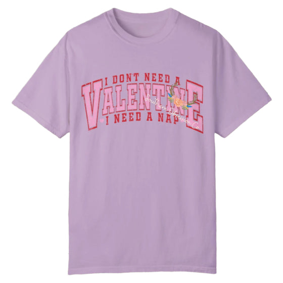 I Need A Nap VDay Tee - Southern Obsession Co. 