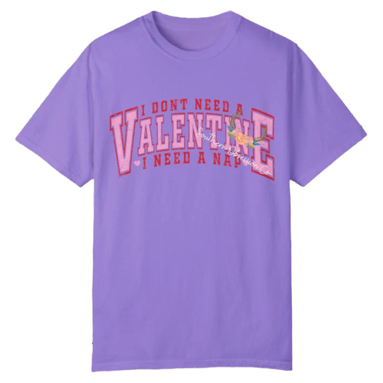 I Need A Nap VDay Tee - Southern Obsession Co. 