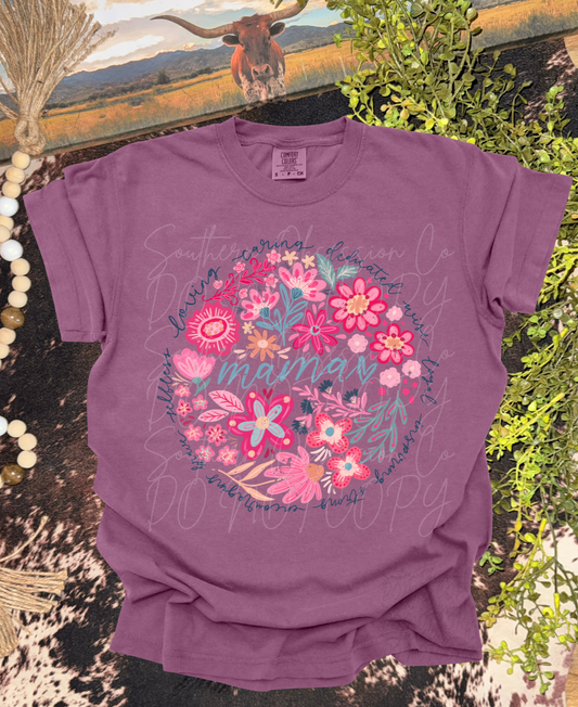 Preppy Spring Mama Tee