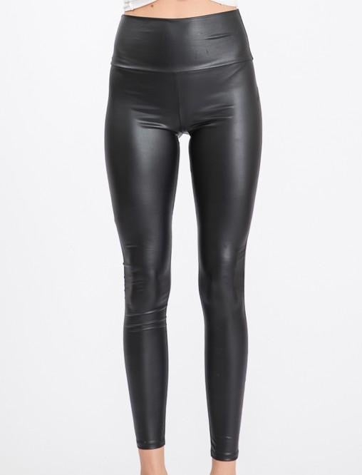 PLUS Spandex Faux Leather Leggings - Southern Obsession Co. 