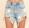 Star Denim Shorts - Southern Obsession Co. 