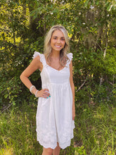 Load image into Gallery viewer, Lovable White Dress
