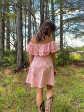 Load image into Gallery viewer, Pink Coral Picnic Dress
