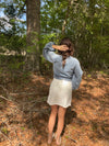 Off White Denim Skirt - Southern Obsession Co. 