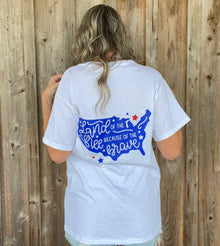  Land of the Free Pocket tee - Southern Obsession Co. 